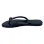 Chinelo Miss Love com Brilho Preto CH2304