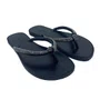 Chinelo Miss Love com Brilho Preto CH2304