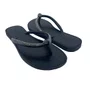 Chinelo Miss Love com Brilho Preto CH2304