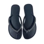 Chinelo Miss Love com Brilho Preto CH2304
