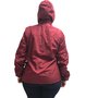 Corta Vento Dunialin Plus Size Bordo 2237