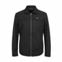 Jaqueta Masculina Erva Daninha Casual Suede Preta 719854
