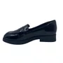 Loafer Piccadilly Verniz Preto 663003 Palmilha OrthoLite