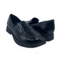 Loafer Piccadilly Verniz Preto 663003 Palmilha OrthoLite