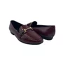 Loafer Piccadilly Verniz Vinho 250275 Conforto