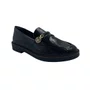 Loafer Ramarim Verniz Croco Preto 2611103