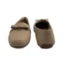 Loafer Softli Bege 10386 Super Conforto Laço