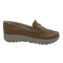 Mocassim Piccadilly Conforto Nude para Pés Largos 950052