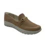 Mocassim Piccadilly Conforto Nude para Pés Largos 950052
