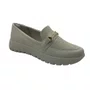 Mocassim Piccadilly Conforto Off White Pés Largos 950052