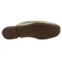 Mule Usaflex Couro com Detalhe Dourado 40025