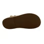 Papete Ramarim Feminina Bege com Detalhe Dourado 2655202