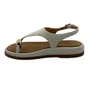 Papete Ramarim Feminina Off White Detalhe Dourado 2655202