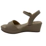 Sandália Comfortflex Anabela Nude 2653403