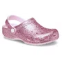 Sandália Crocs Original Infantil Chunky Glitter Rosa 21194