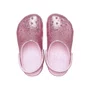 Sandália Crocs Original Infantil Chunky Glitter Rosa 21194