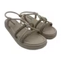 Sandália Flatform Mississipi Calce Fácil Bege 773