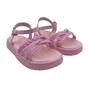 Sandália Menina Papete com Brinquedo Kidy Rosa 4400029