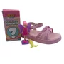 Sandália Menina Papete com Brinquedo Kidy Rosa 4400029