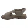 Sandália Papete Joanete Comfortflex Bege 2551302