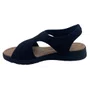 Sandália Papete Joanete Comfortflex Preta 2551302