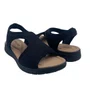 Sandália Papete Joanete Comfortflex Preta 2551302