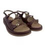 Sandália Papete Ramarim com Enfeite Marrom 2555205