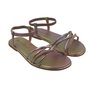 Sandália Ramarim Rasteira Furta-Cor Strass 2322202