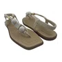 Sandália Rasteira Moleca Calce Fácil Off White 5558106
