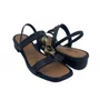 Sandália Salto Bloco Mississipi Calce Fácil Preta 893