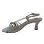 Sandália Social Salto Fino Baixo Jamar Off White 713411