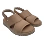 Sandália Total Care Comfortflex Calce Fácil Bege 2449401