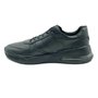 Sapatênis Ferracini Sneakers Couro Preto 7551