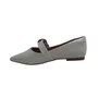 Sapatilha Ramarim Off White 2610104 Verniz Croco