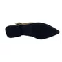 Sapatilha Slingback Offline Bico Fino Marrom 24397