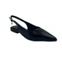 Sapatilha Slingback Offline Bico Fino Preta 24395