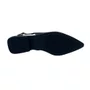 Sapatilha Slingback Offline Bico Fino Preta 24395