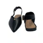 Sapatilha Slingback Ramarim Preta 2610131 Bico Fino
