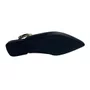 Sapatilha Slingback Ramarim Preta 2610131 Bico Fino