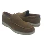 Sapato Mocassim Camurça Ferracini Marrom 4656