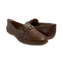 Sapato Mocassim Comfortflex Marrom com Fivela 2663304
