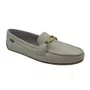 Sapato Mocassim Feminino Couro Andacco Off White 3697