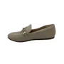Sapato Mocassim Feminino Sua Cia Bege 16468 com Laço