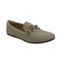 Sapato Mocassim Feminino Sua Cia Bege 16468 com Laço