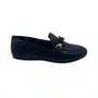 Sapato Mocassim Feminino Sua Cia Preto 16468 com Laço