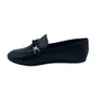 Sapato Mocassim Feminino Sua Cia Preto 16468 com Laço