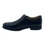 Sapato Pegada Amortech 123464 Couro Social Preto