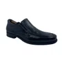 Sapato Pegada Amortech 123464 Couro Social Preto