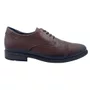 Sapato Pegada Amortech 126311 Couro Social Marrom
