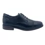 Sapato Pegada Amortech 126311 Couro Social Preto